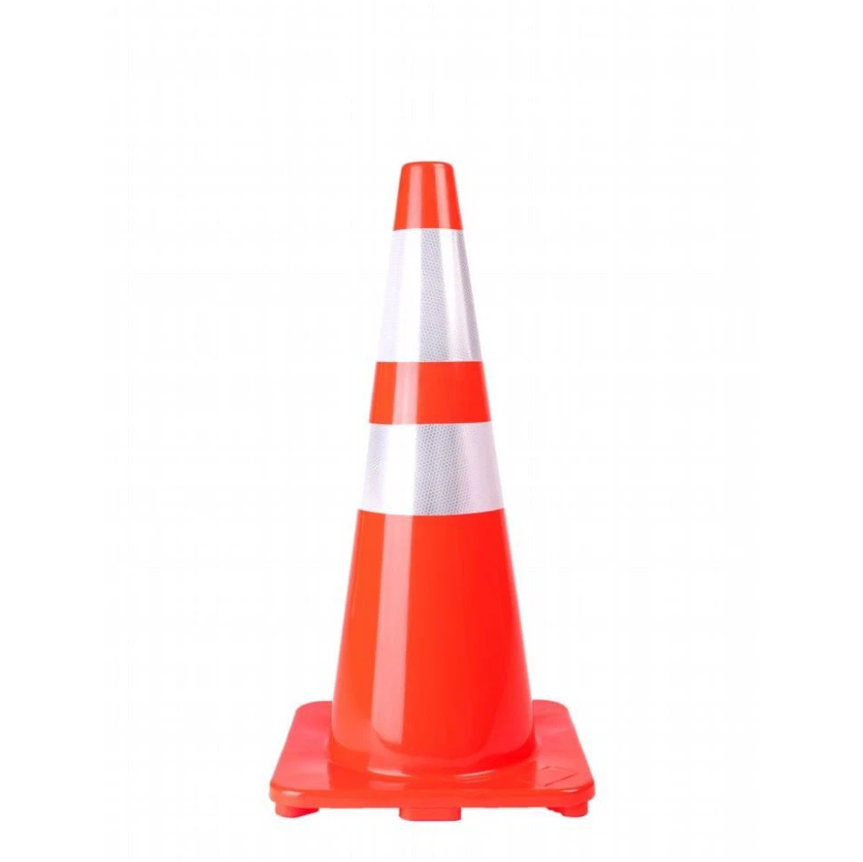 28 in 70CM PVC Traffic Cone