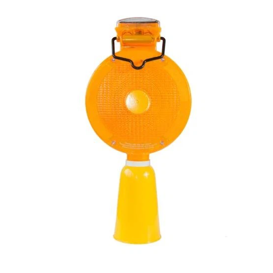 LED Solar road safety warning light SLE-BL002