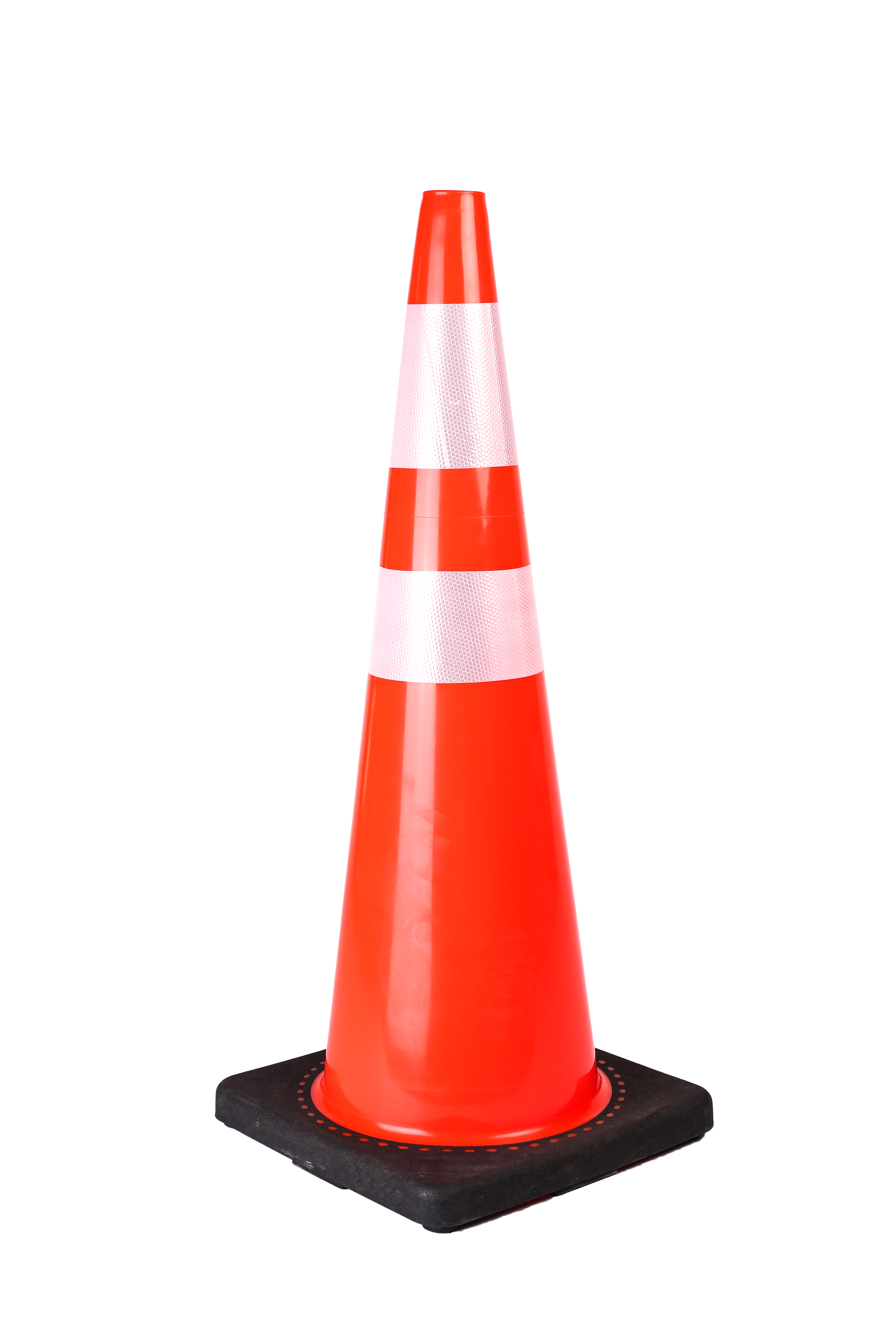 36'' 90cm black base tall traffic cones 