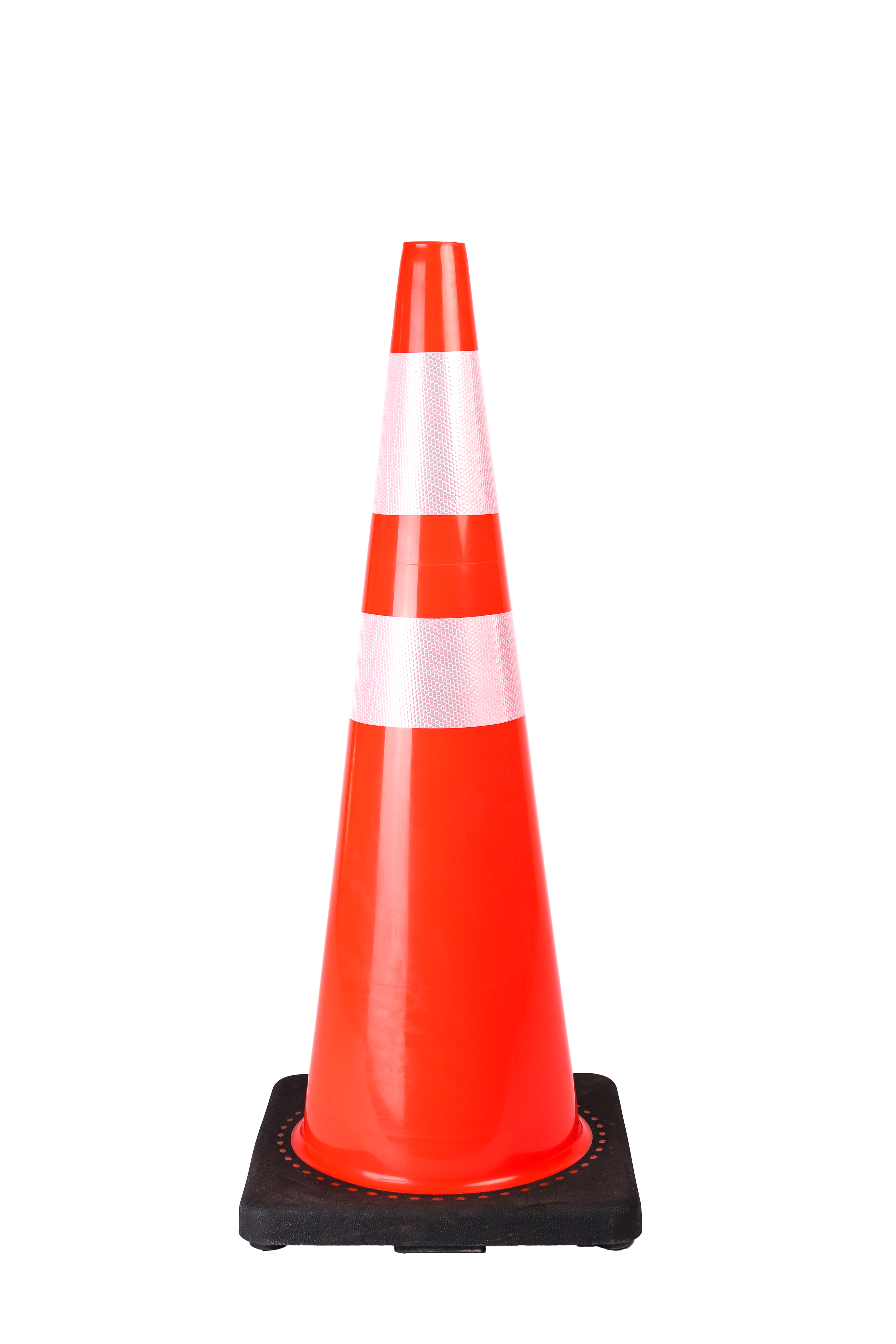 36'' 90cm black base tall traffic cones 