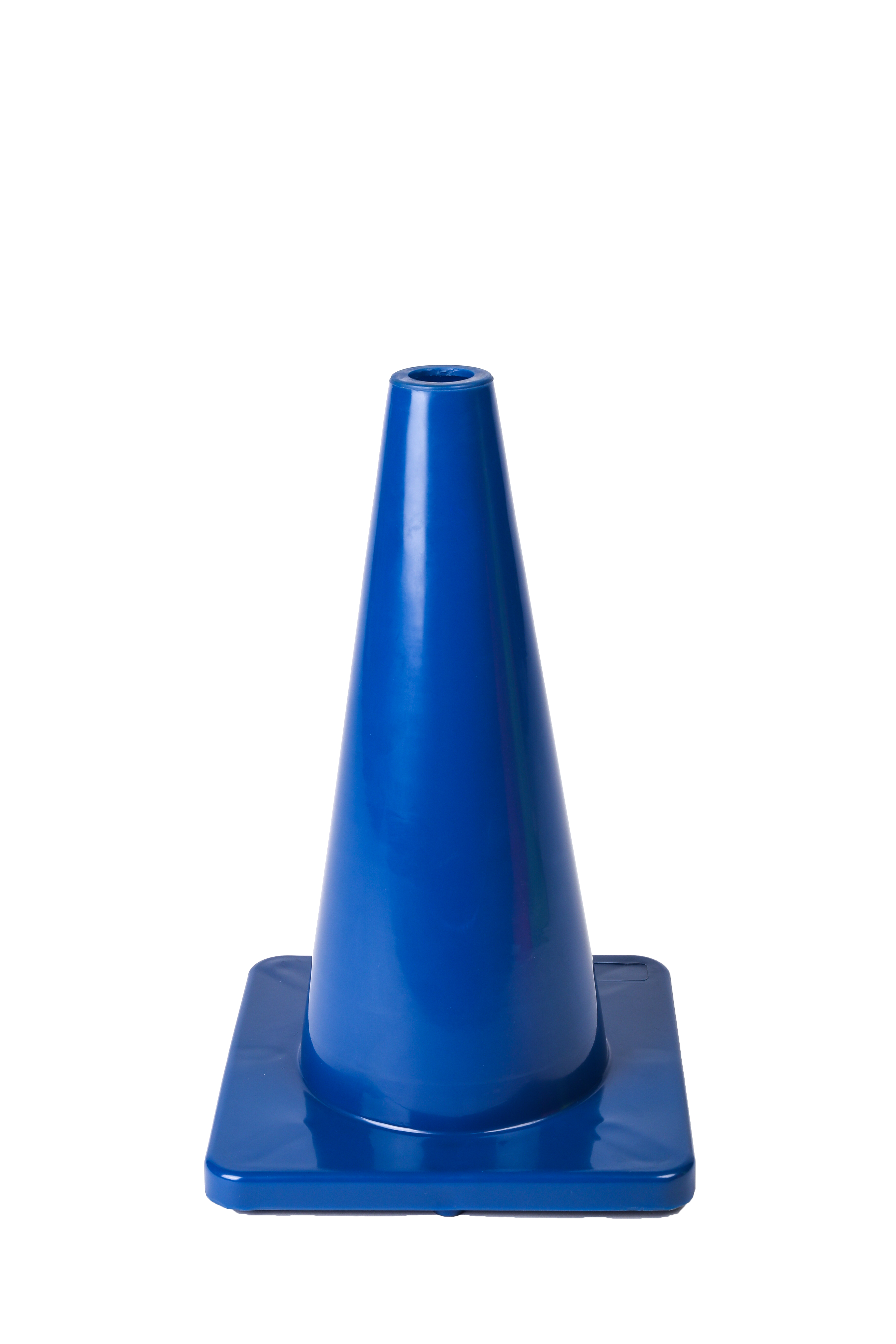 China Blue traffic cones factory