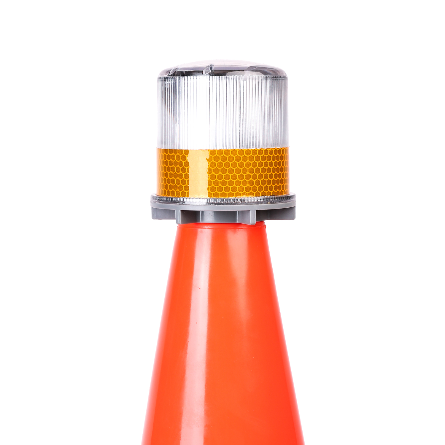 Solar Road Cone Warning Light Strobe Light SLE-BL008