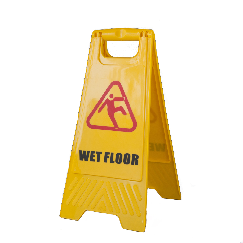 Portable Caution Wet Floor Signs