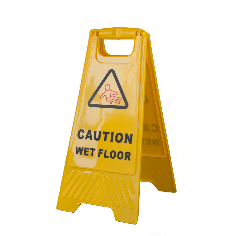 Portable Caution Wet Floor Signs