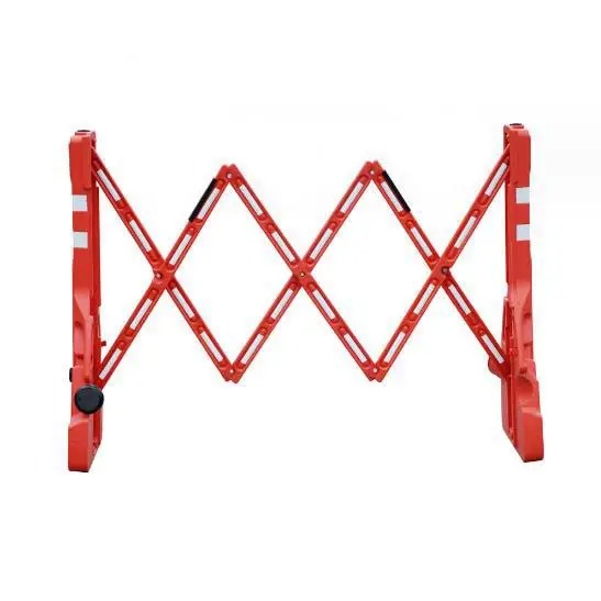 Red Expandable Safety Plastic Barrier