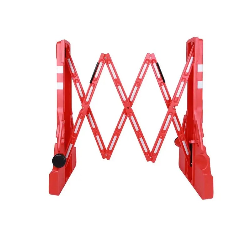 Red Expandable Safety Plastic Barrier