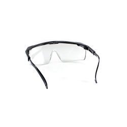 Clear Construction Safety Glasses with Adjustable Arms SG001C