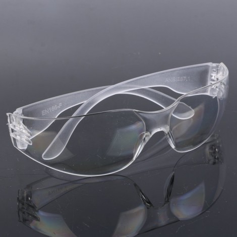  Transparent Imported PC Clear Lens Protective Glasses SG002C