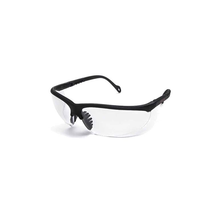 Safety Glasses with Soft Nose Bridge Pad and Adjustable Leg SG007