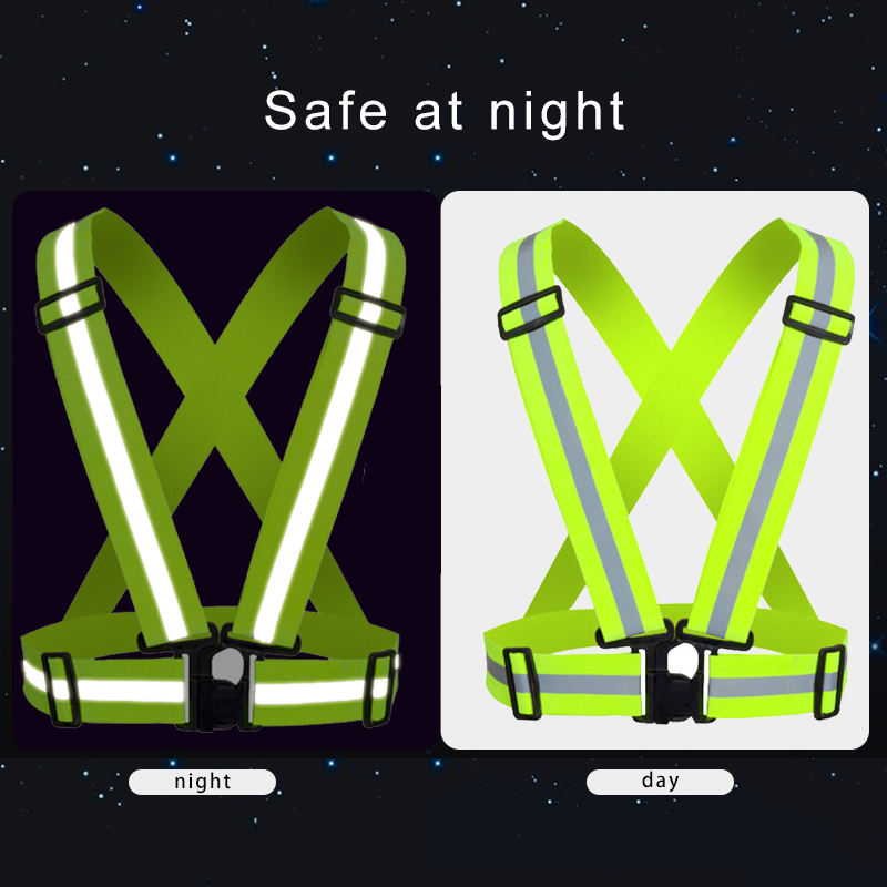 Adjustable Elastic Running Reflective Safety Belt SV007