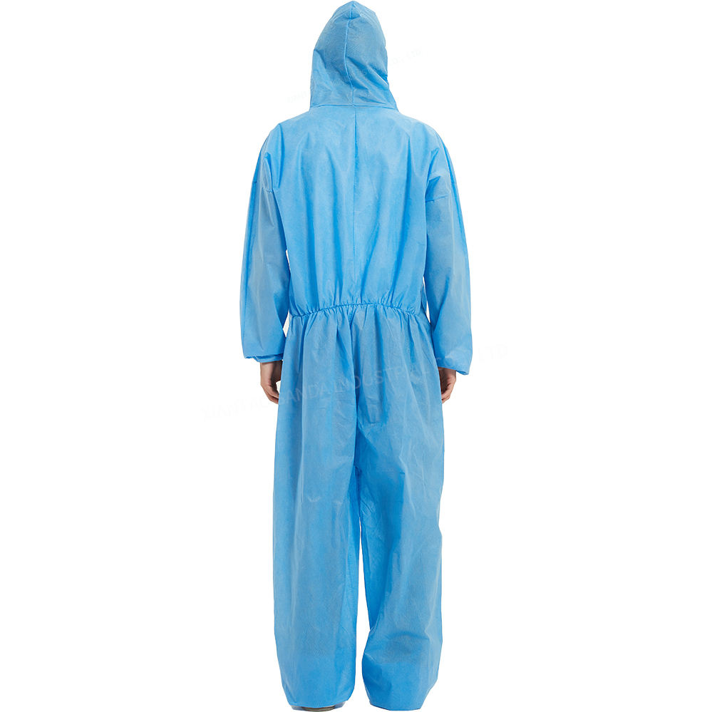 Disposable SMS non woven coverall DC-SMS
