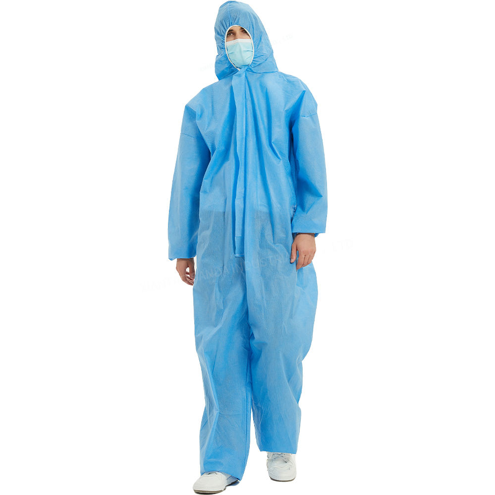 Disposable SMS non woven coverall DC-SMS