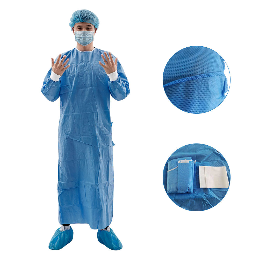 Non-Woven SMS Isolation Gown DG-SMS
