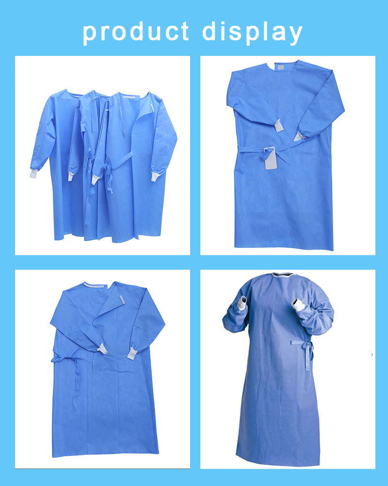 Non-Woven SMS Isolation Gown DG-SMS