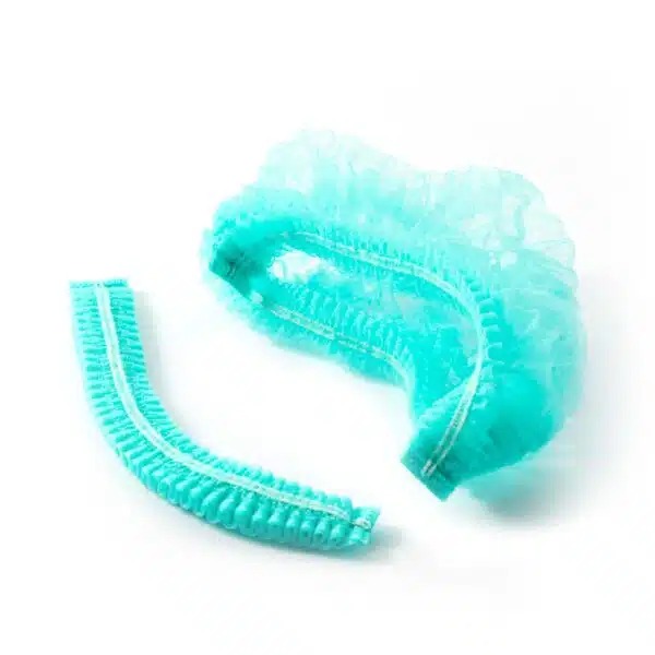 Disposable non woven clip cap