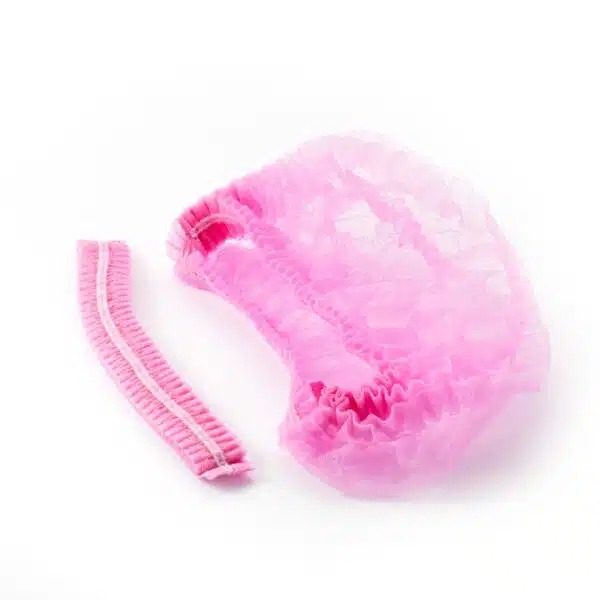 Disposable non woven clip cap