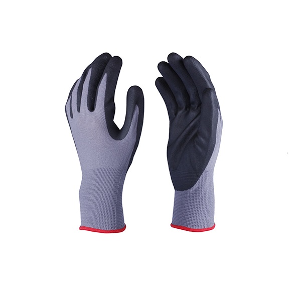 Nitrile Coated Safety Work Gloves SLE-NL004