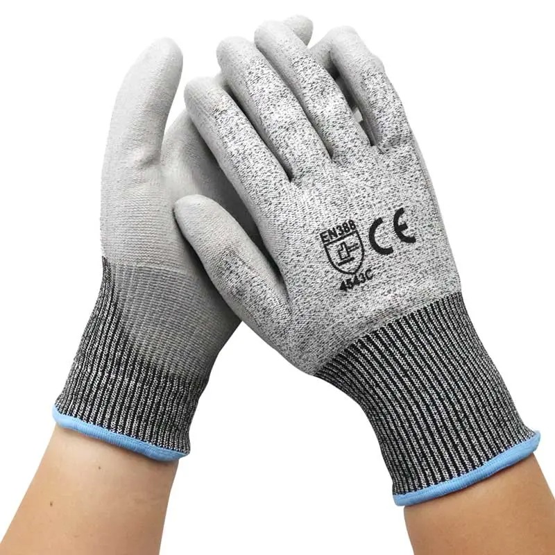 PU Coated Working Protective Anti Cut Safety SLE-AC001