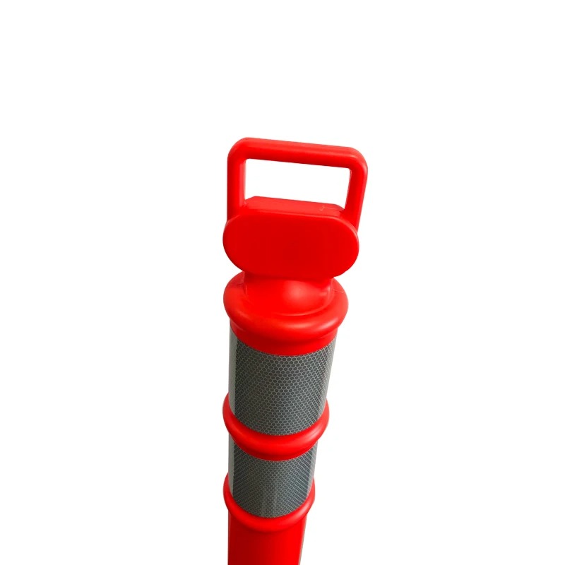 47" Delineator Post Collars with 10 lb Rubber Base