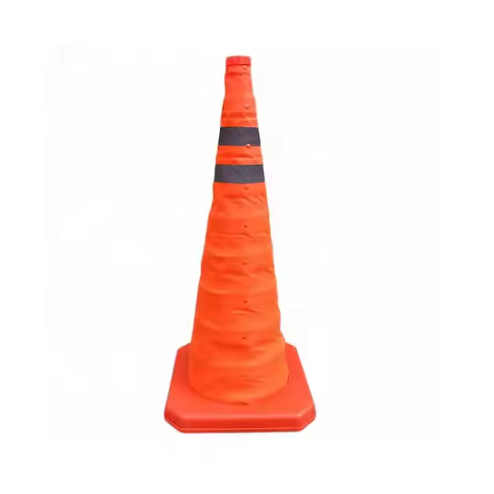 28" Orange Collapsible Pop Up Cone