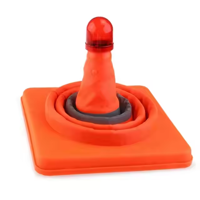 28" Orange Collapsible Pop Up Cone