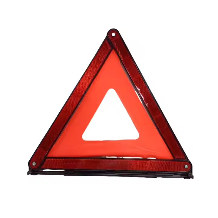  Road Traffic Car Portable Folding Reflective Emergency Safety Warning Triangle