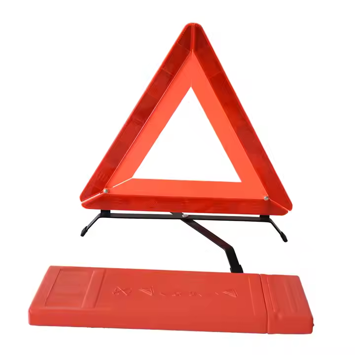 High Visible Roadside Safety Reflective Warning Triangle for Car Emergency