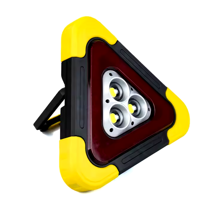 Emergency Triangular Roadside Warning Light 3 COB LED