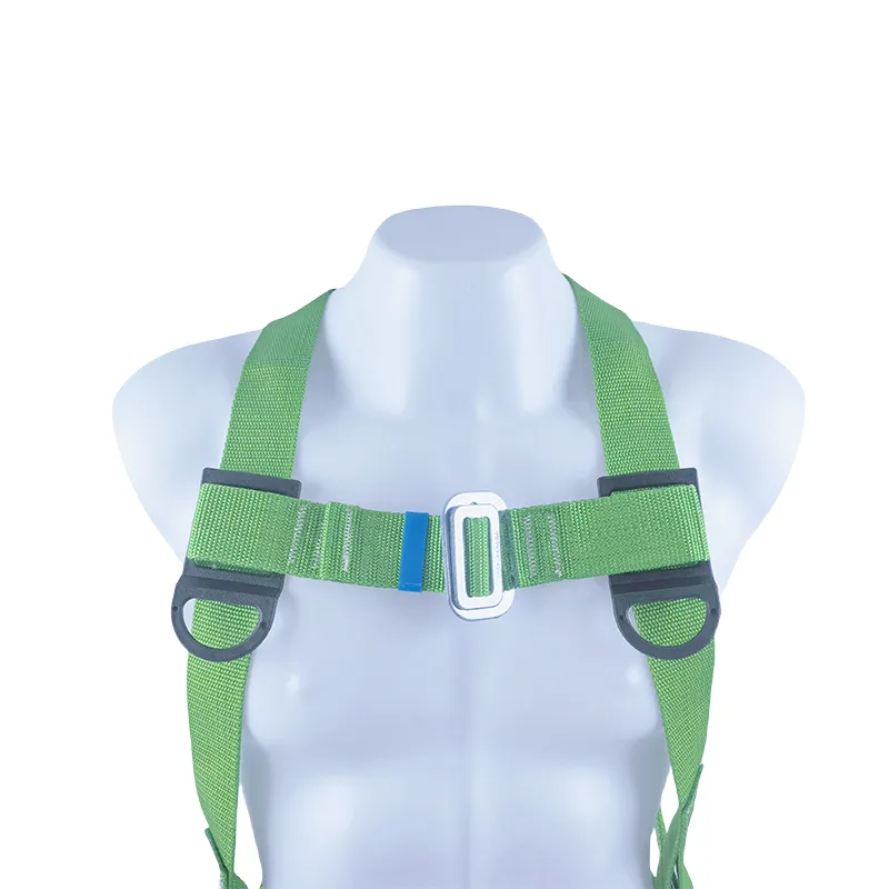 Five-Point Green Full-Body Safety Harness SLE-SHBD013