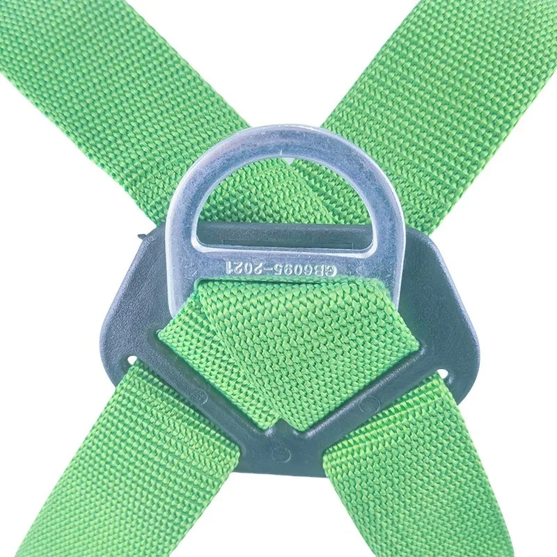 Five-Point Green Full-Body Safety Harness SLE-SHBD013