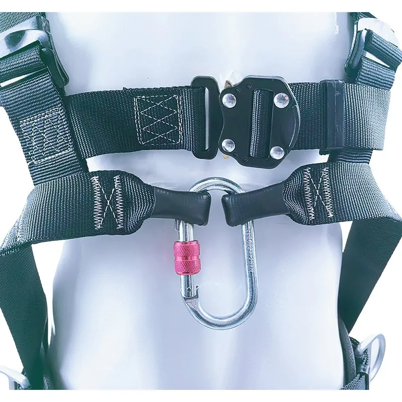 5-Point Full Body Safety Harness with Safety Belt SLE-SHBD015