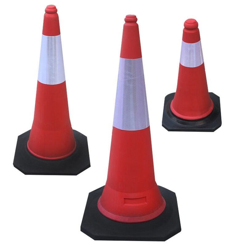 Two-Piece  PE Traffic Cone  | 50cm, 75cm & 100cm