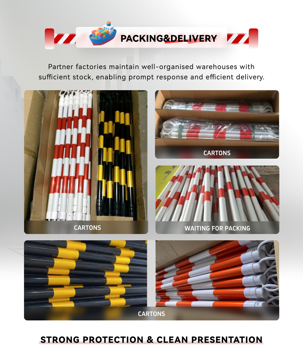 Traffic cone bar from Sloan Safety Traffic cone bar from Sloan Safety