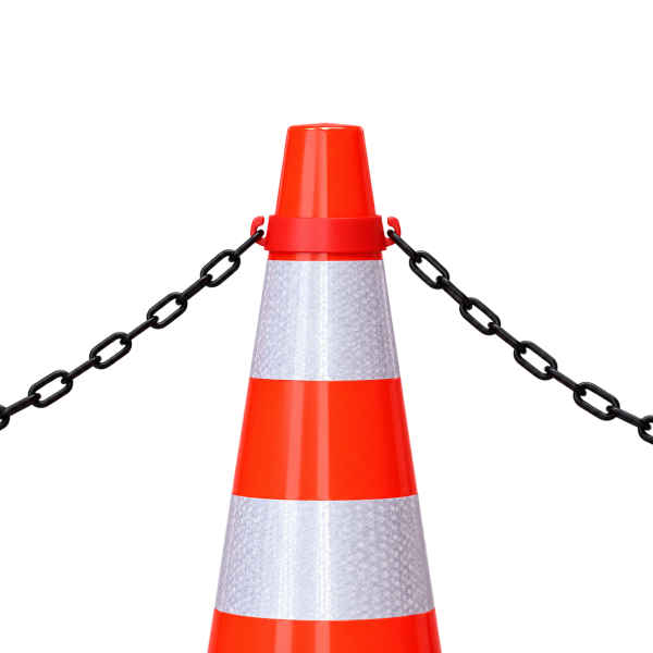 Traffic Cone Chain Holder – Plastic Cone Chain Connector