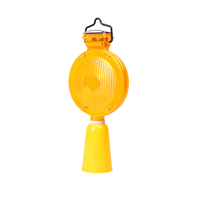 BL-002 Solar Warning Light for Traffic Cones | LED Cone Light