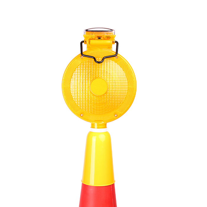 BL-002 Solar Warning Light for Traffic Cones | LED Cone Light