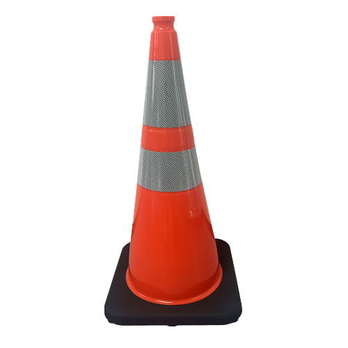 American Style 28-inch PVC Traffic Cone