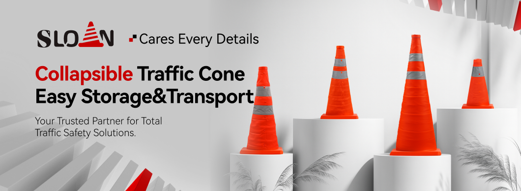 18'' Folding Traffic Cones