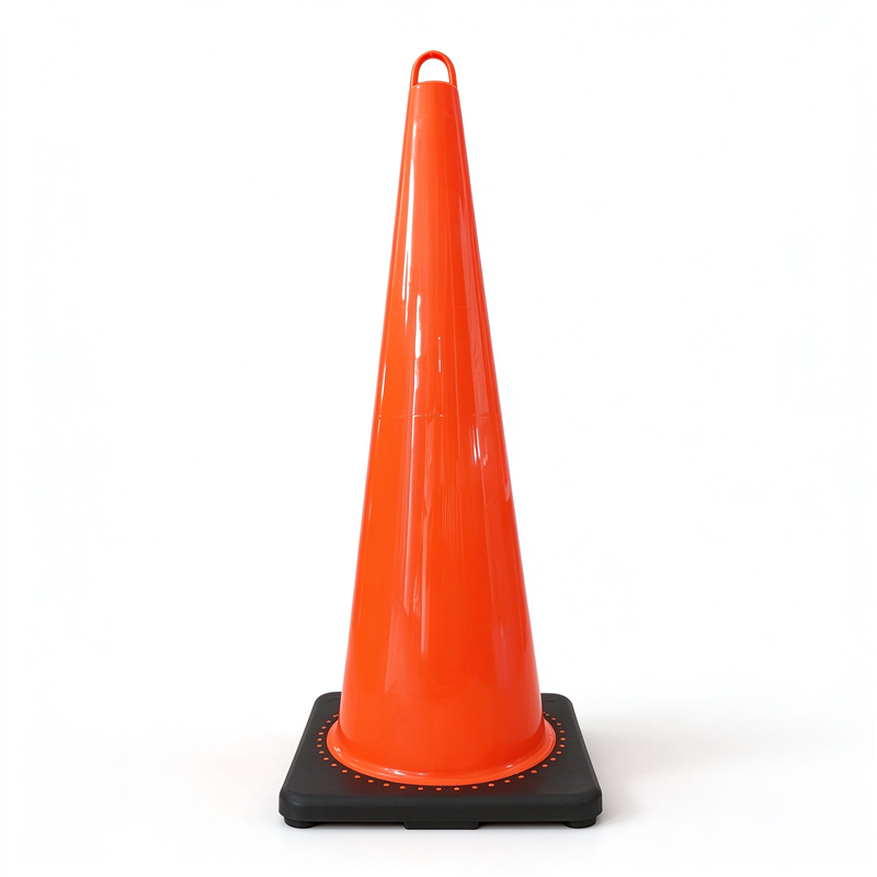 90cm PVC Traffic Cone with Top Ring