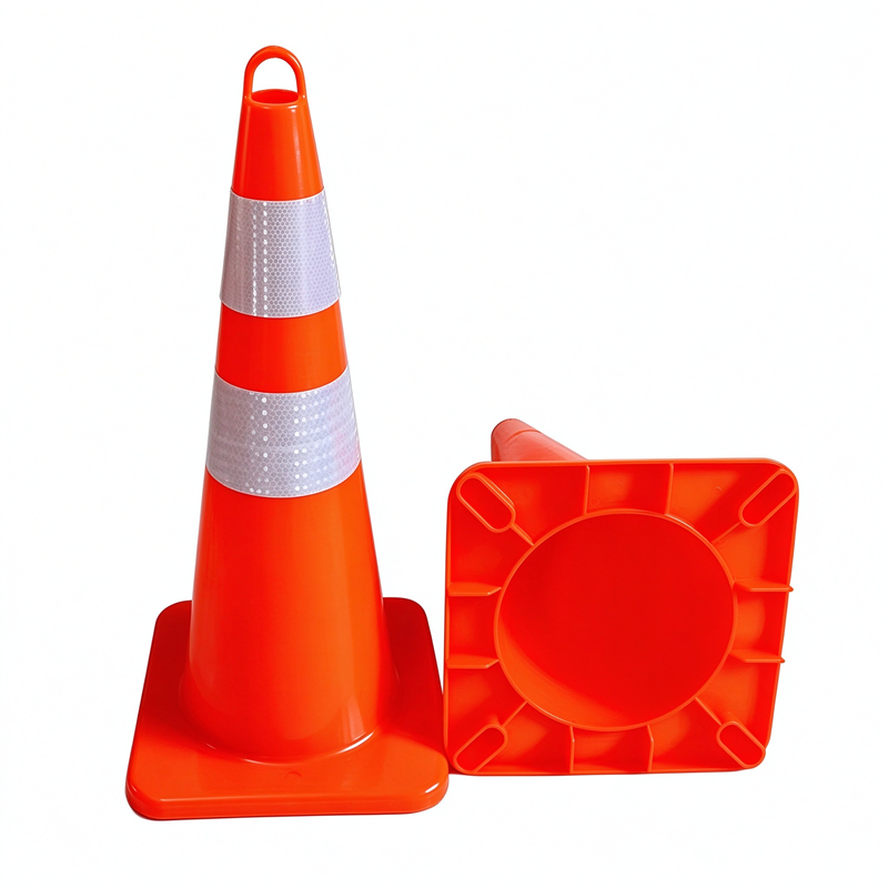 70cm Ring Top PVC Traffic Cone 