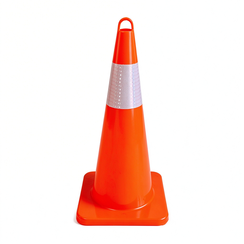 70cm Ring Top PVC Traffic Cone 