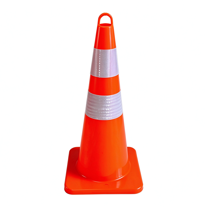 70cm Ring Top PVC Traffic Cone 