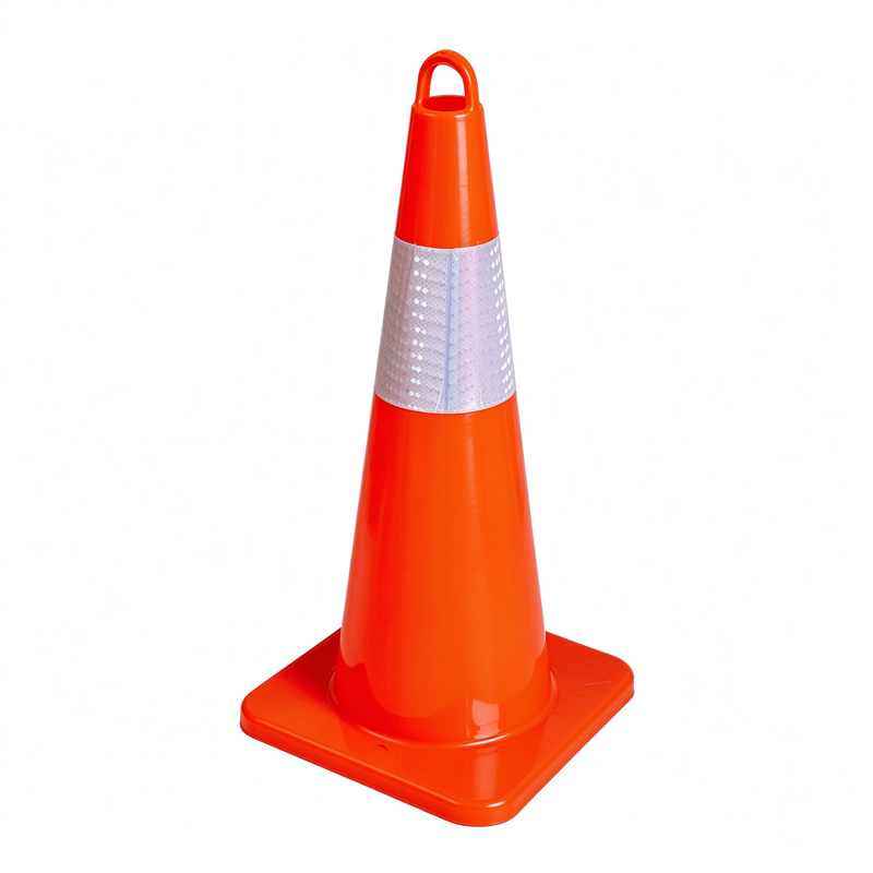 70cm Ring Top PVC Traffic Cone 